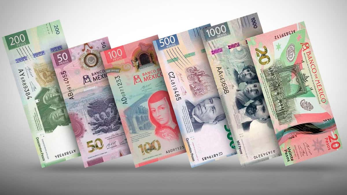 billetes mexicanos